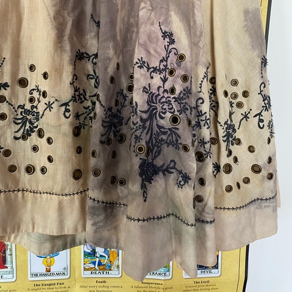 Free People VERY ROMANTIC! Skirt L - Picture 8 of 10